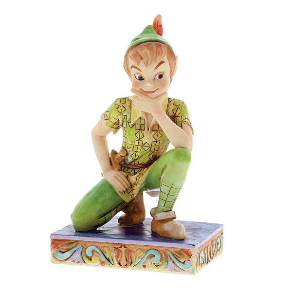 Disney Traditions, Jim Shore, Disneyfigur, Disney Figur, Volkskunst, Folkart, Childhood Champion, Peter Pan, 4023531, Jim Shore Disney, Jim Shore Disneyfigur, Jim Shore  Walt Disney