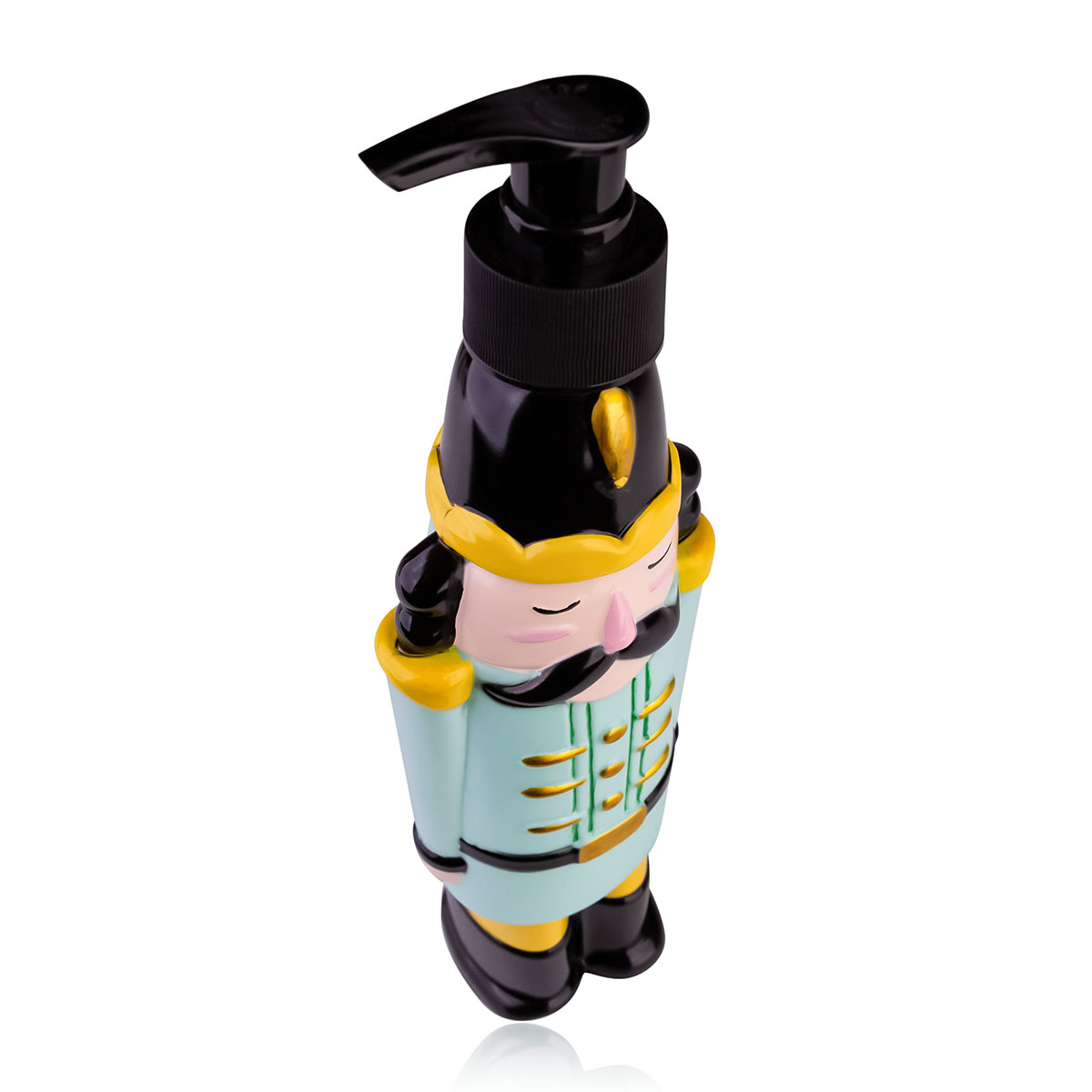 Weihnachtsseife - Mr. Nussknacker 8163493 Seifenspender -  Pumpspender mit Flüssigseife