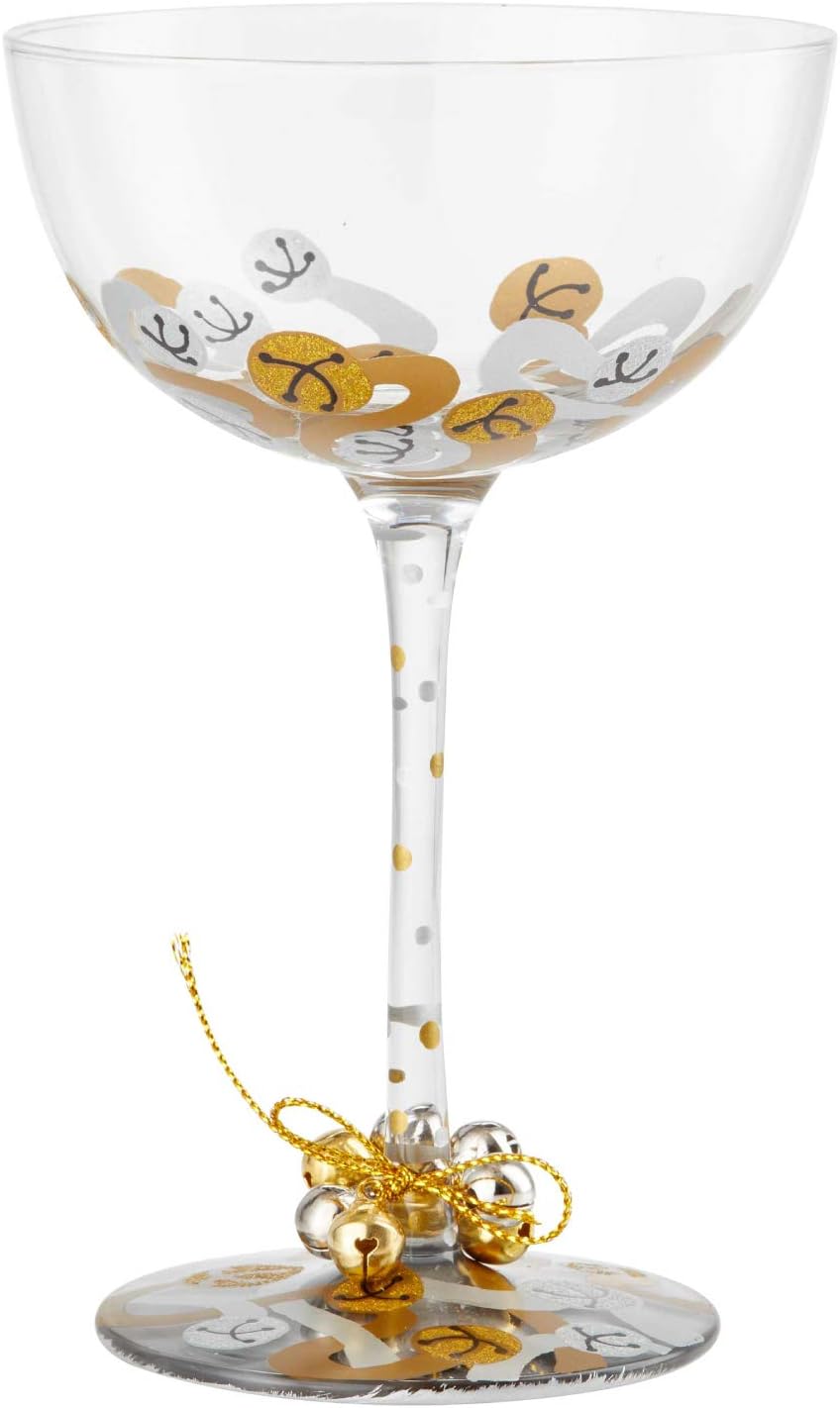 Cocktailglas - Jingle Bells Coupe Glass - Lolita Cocktailglas 6004440