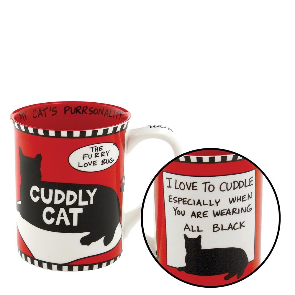 Cuddly Cat Becher - Our Name is Mud / Katzenbecher XL Cuddly Cat Becher - Our Name is Mud / Katzenbecher XL