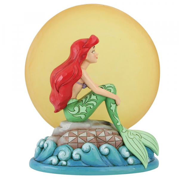 Disney Traditions,  Jim Shore, Mermaid by Moonlight, Arielle im Mondschein, Ariel, 6005954