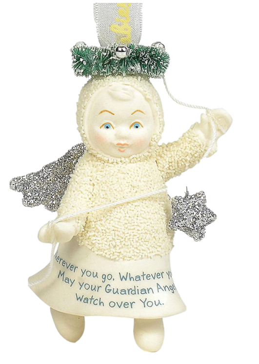 Kristi Jensen Piero, Snowpinions, Snowbabies, Department 56, Guardian Peace, Schutzengel Ornament, 6004214