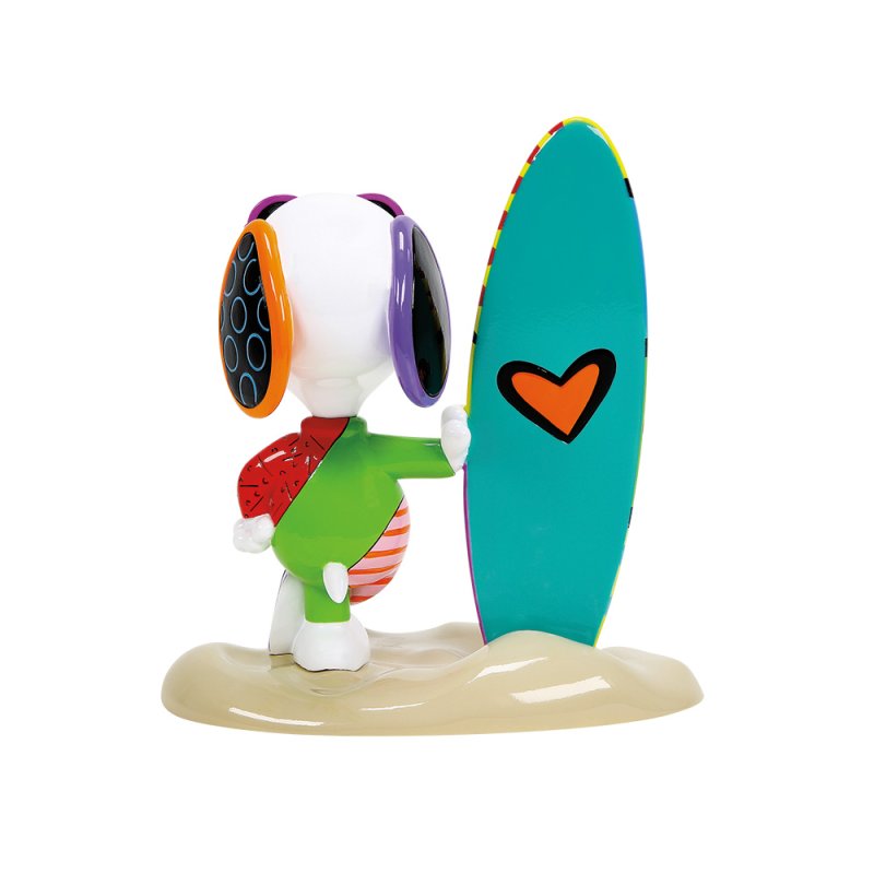 Snoopy mit Surfbrett / Snoopy Surfing 6019027 - Peanuts by Romero Britto