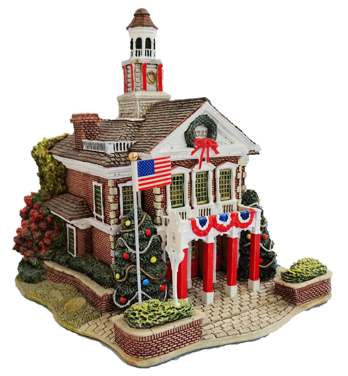 Lilliput Lane, Miniaturhäuser, Miniaturhaus, Cottage, Deck The Halls, Lilliput Lane Walt Disney, Lilliput Lane Cottage, Lilliput Lane Miniaturhaus