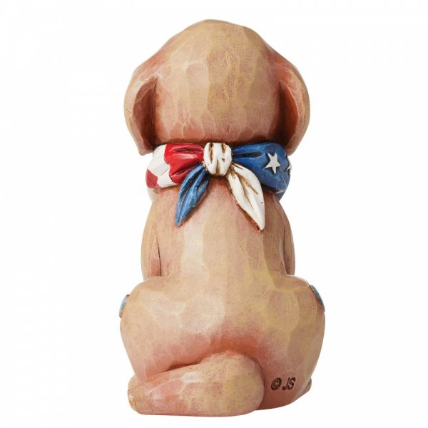 Mini Patriotic Puppy - Patriotischer Welpe / Heartwood Creek by Jim Shore 6006442