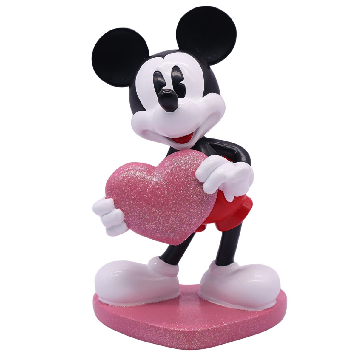 Valentinstagsfigur Micky Maus mit Herz - DN26040 - Christmas Inspirations Disney Figur