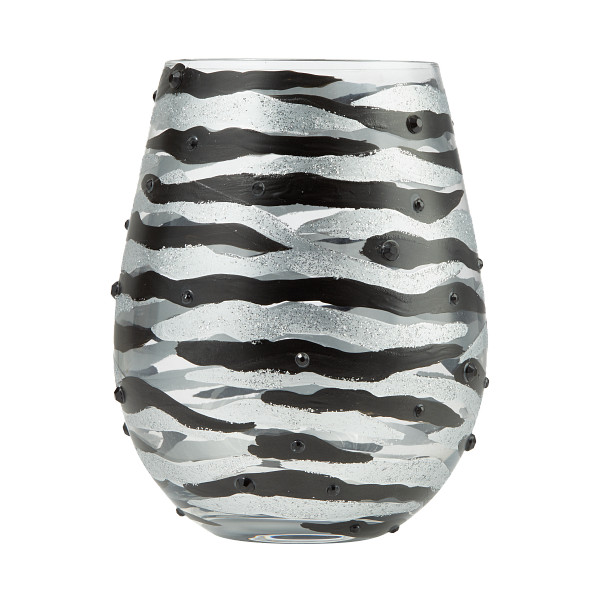Trinkglas - Sophisticated Safari - Safaristreifen - Lolita Stemless Trinkglas 6010148