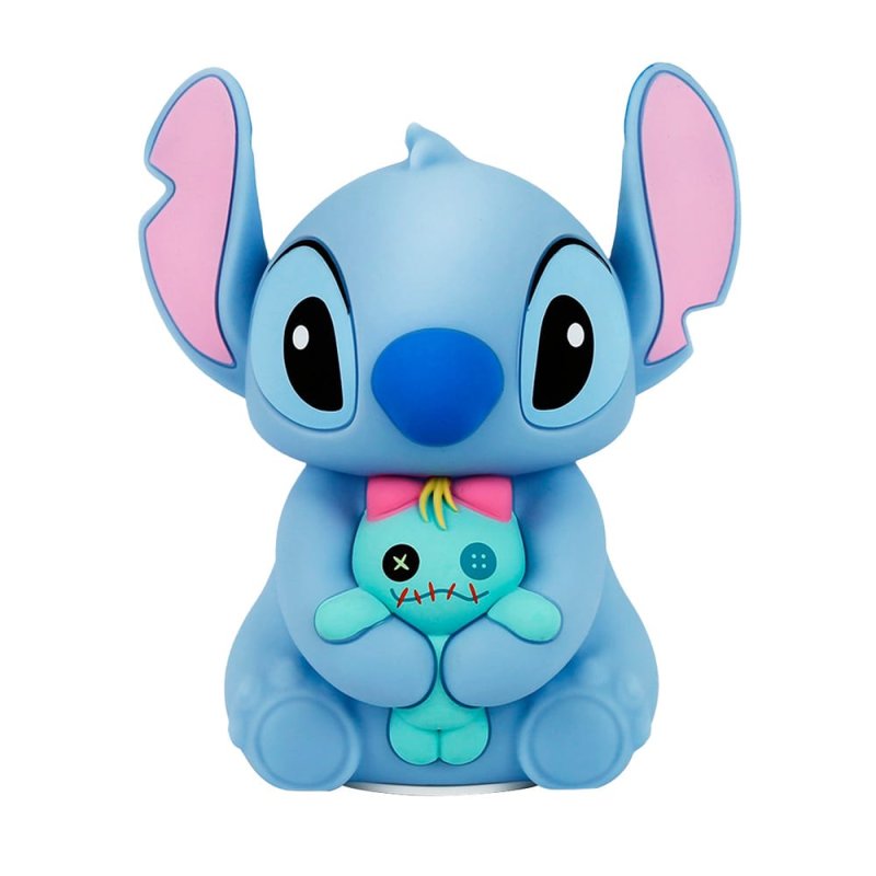 LED-Leuchtfigur - Disney Stitch Dekofigur Silikon 6018027 Stimmungslicht USB Nachtlicht