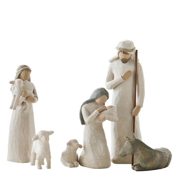 Willow Tree, 26005, Willow Tree Krippe, Demdaco, Susan Lordi, Willow Tree Christi Geburt, Willow Tree Figur, Willow Tree Weihnachten, Nativity, Christi Geburt, Krippe, Willowtree