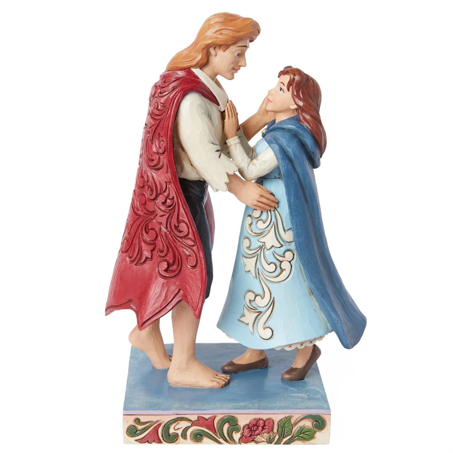 Jim Shore, Disney Traditions, Jim Shore Disney, 6015017, The Beauty of Love, Belle & Prince, Belle & Prinz, Schöne und das Biest, Disney Paar, Disney Couple, Jim Shore Disneyfigur