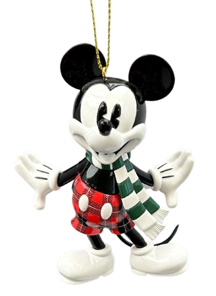 Weihnachtsornament Vintage Micky Maus - DN25153 - Christmas Inspirations Disney Weihnachtsanhänger