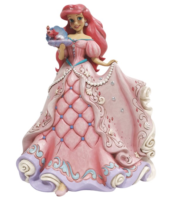 Jim Shore, Disney Traditions, Jim Shore Disney Traditions, 6010100, Deluxe Arielle, A precious pearl, Deluxe Ariel, Jim Shore Disney, Jim Shore Arielle, Jim Shore Disney, Walt Disney Arielle, Walt Disney Ariel