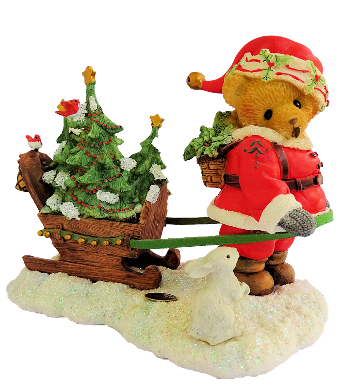 Cherished Teddies, Foster, Santa Series, Cherished Teddies, Foster, 4023652, Priscilla Hillman, Cherished Teddies Foster, Cherished Teddy Foster