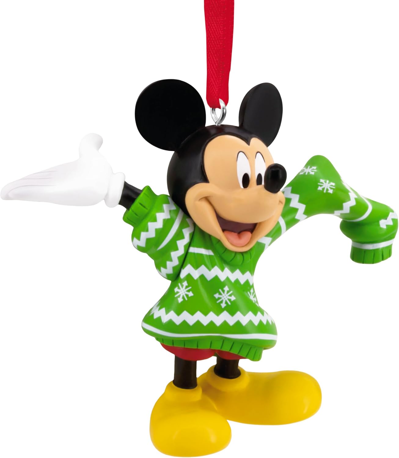 Micky Maus im Ugly Sweater - Hallmark Ornament - Hallmark Disney Weihnachtsanhänger 30214236