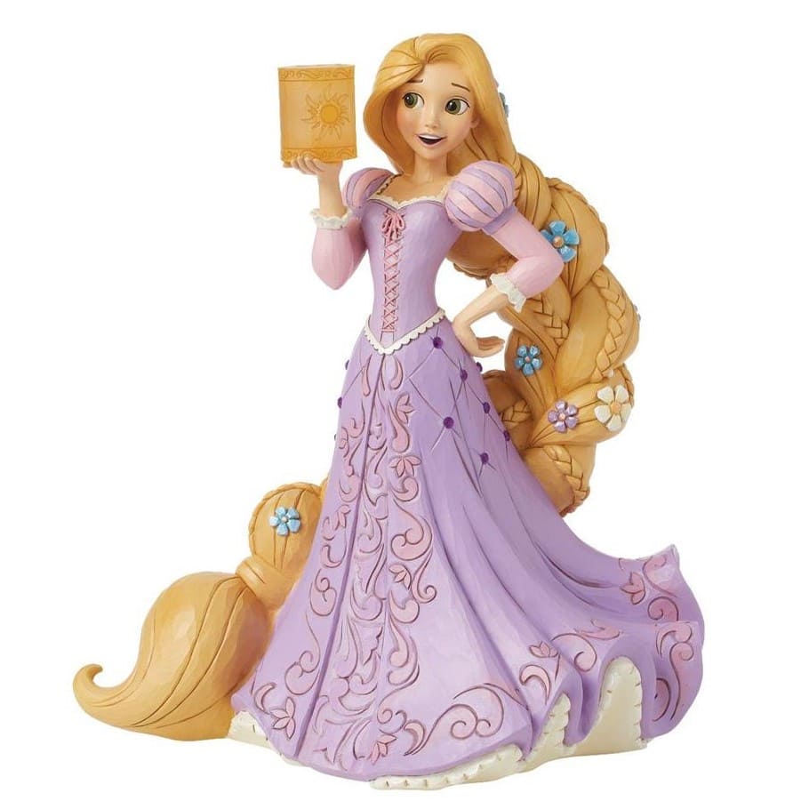 Jim Shore, Disney Traditions, Jim Shore Disneyfigur, Deluxe Rapunzel, A Daring Dreamer, Disney Rapunzel XL, Jiim Shore Figurine, 6016338