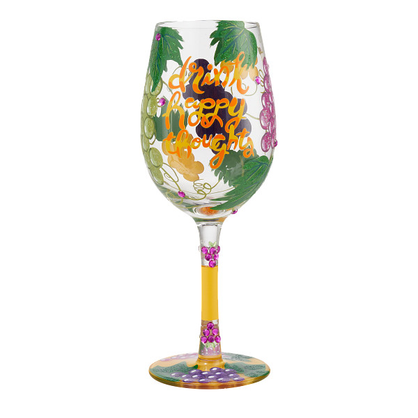 Lolita, Lolita Gläser, Lolita Glas, Lolita Weingläser, Lolita Weinglas, Lolita Glasses, 60010152, Drink Happy Thoughts Weinglas, Drink Happy Thoughts Wine Glass, Lolita Wine Glass, Lolita Glasses