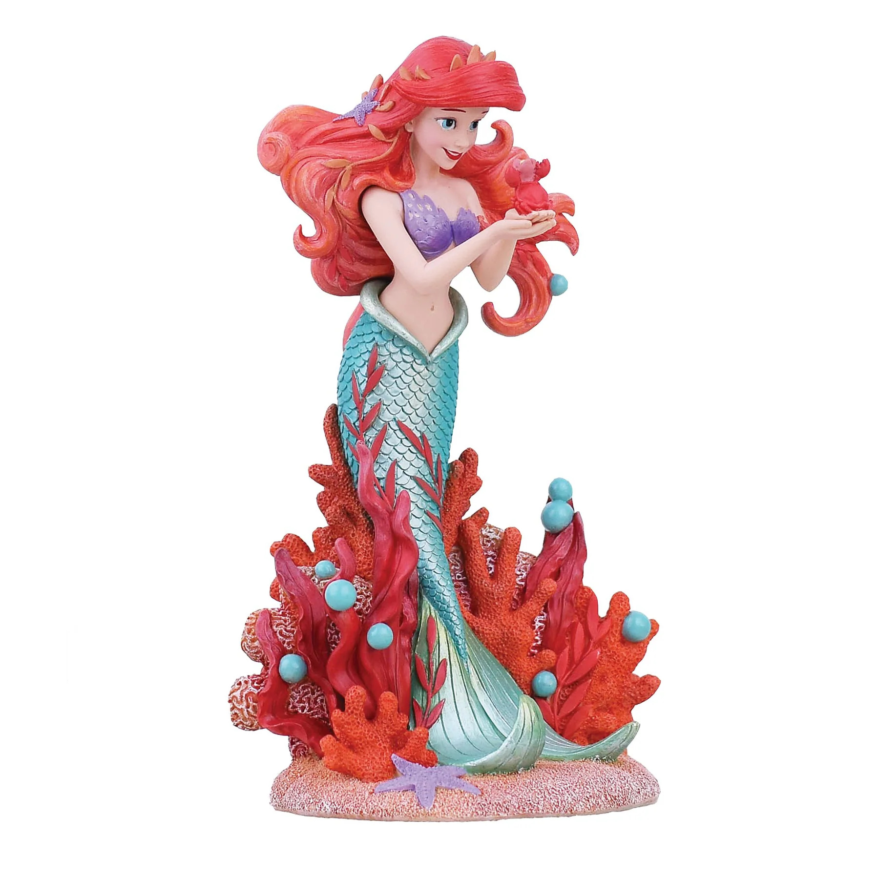 Disney Showcase, 6014848, Botanical Arielle, Arielle die kleine Meerjungfrau, Botanical Ariel, Disney Showcase Figur, Disneyfigur, Walt Disney Arielle