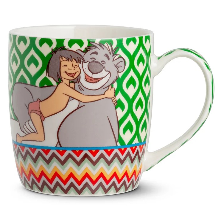 Disney, Egan Italy, Egan Disney, Frühstückstasse, Becher, Kaffeebecher, Disneytasse, Jungle Book Tales, 1002012, Egan Disney Tales, Porzellanbecher, Dschungelbuch, Mogli, Balu