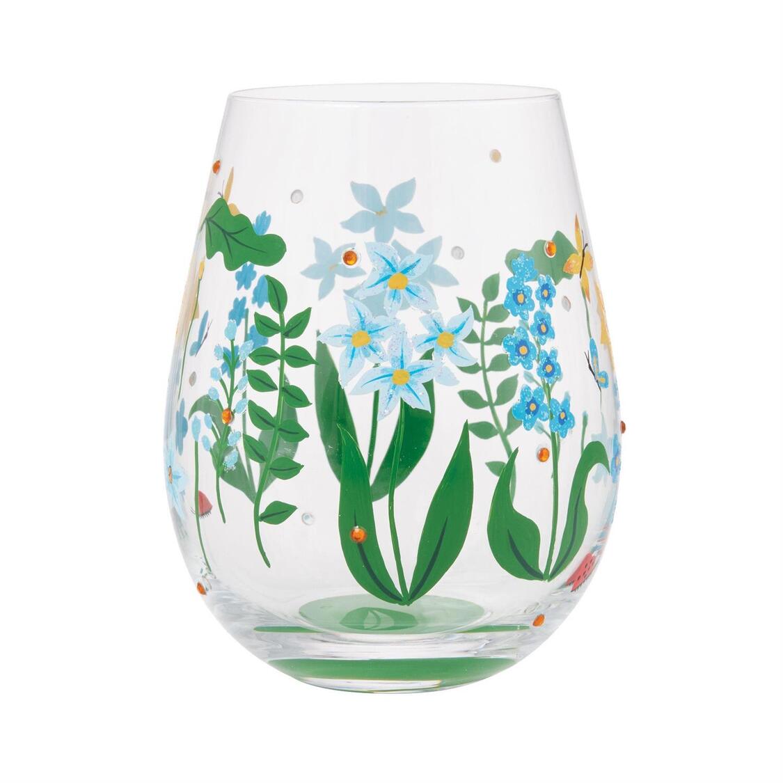 Floral Fields - Lolita Trinkglas - Stemless Glass - 6016968