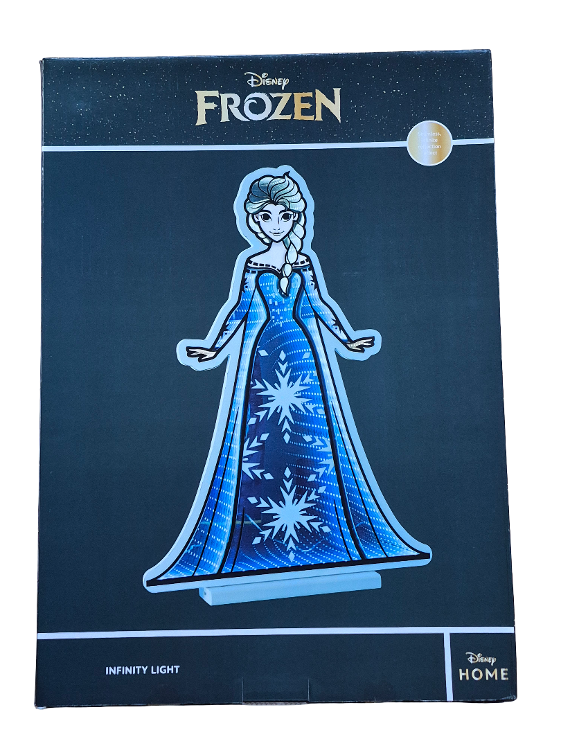 Infinity - Frozen Elsa 3D LED-Weihnachtsbeleuchtung | Disney Spiegellicht 40cm | Christmas Inspirations DN26219