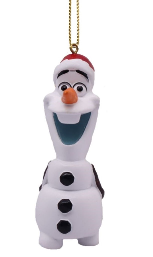 Weihnachtsornament Schneemann Olaf mit Weihnachtsmütze Disney's Frozen - DN25268 - Christmas Inspirations Disney Weihnachtsanhänger 