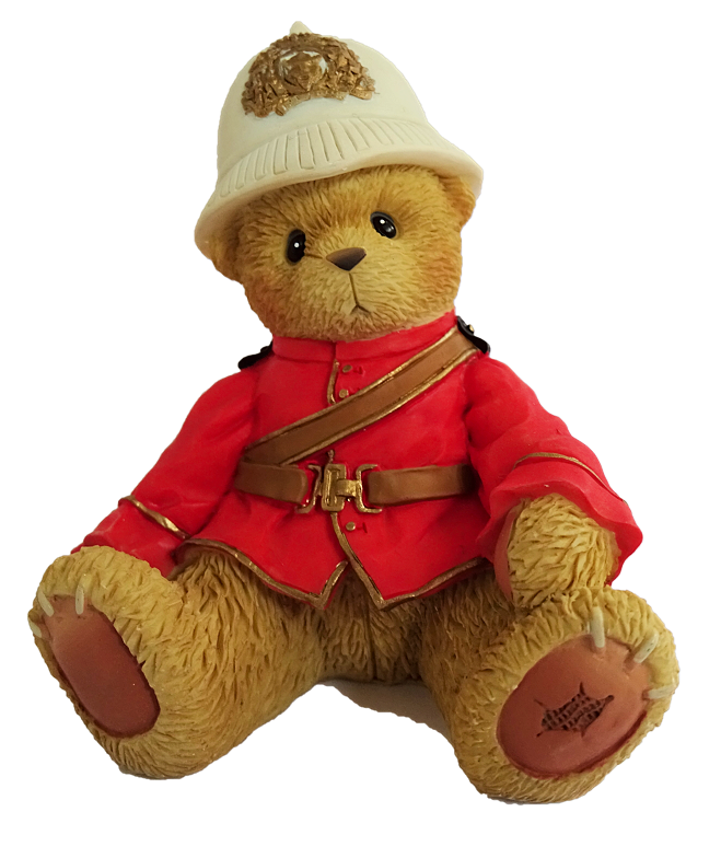 Cherished Teddies, Inspector Yukon, 823295, Cherished Teddies Inspector Yukon, Priscilla Hillman, Cherished Teddy, Teddies to Cherish, Cherished Teddies Canadian Boy with Helmet