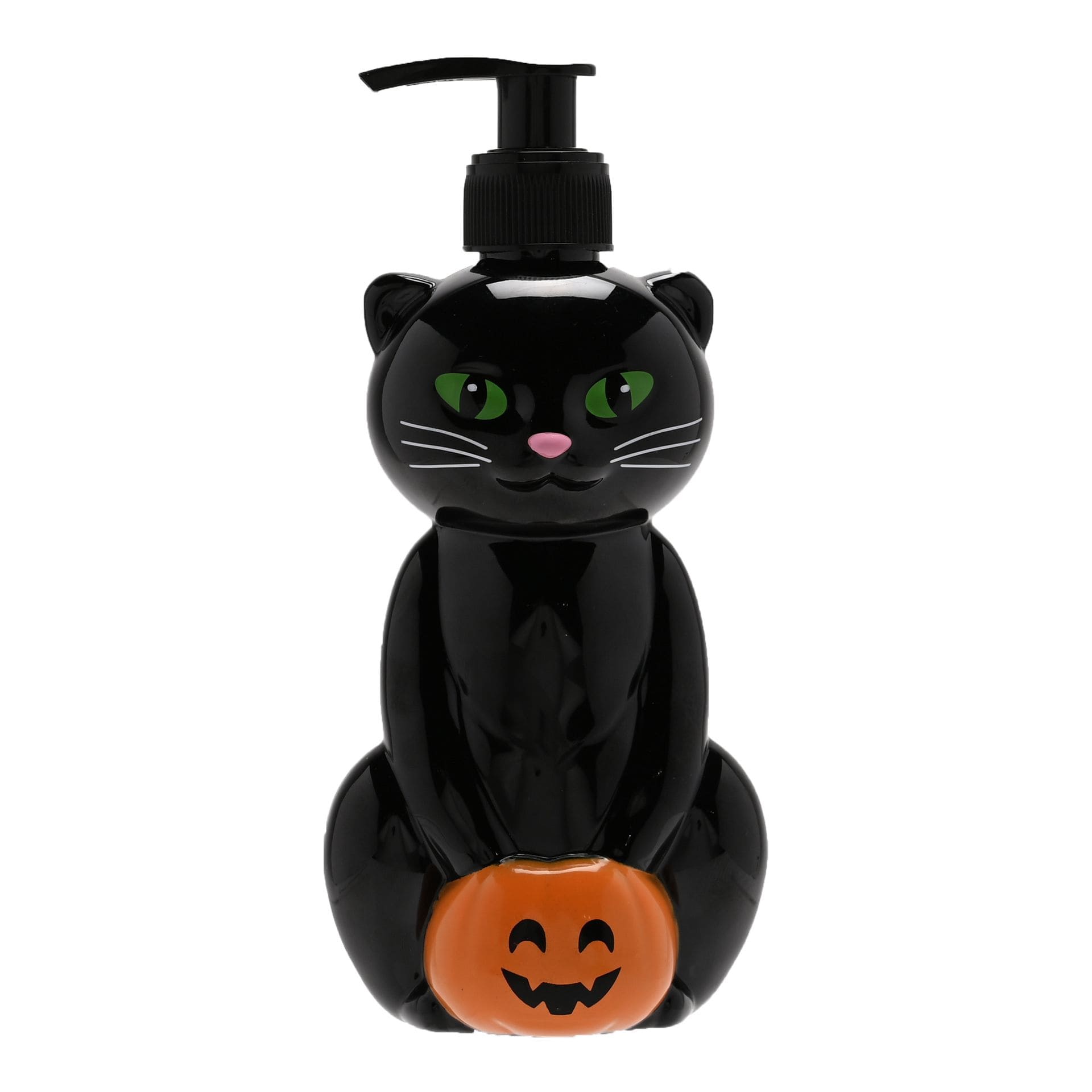 HW721b, Seifenspender, Flüssigseife, Halloween-Seife, Seifenspender Schwarze Katze,, Halloweenspaß, Hocus Pocus Novelties, The Seasonal Gift Company