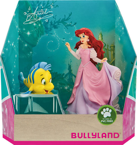 Bullyland, Arielle, Fabian, Geschenkset, Disney Geschenkset, Arielle Figur, Disneyfigur, Spielfigur, Tortenfigur, 13437