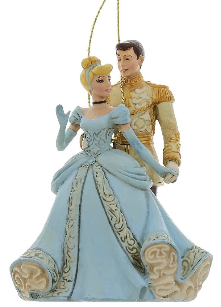 Cinderella & Prince Charming - Ornament / Weihnachtsanhänger - Disney Traditions Jim Shore 6017549 Cinderella & Prince Charming - Ornament / Weihnachtsanhänger - Disney Traditions Jim Shore 6017549