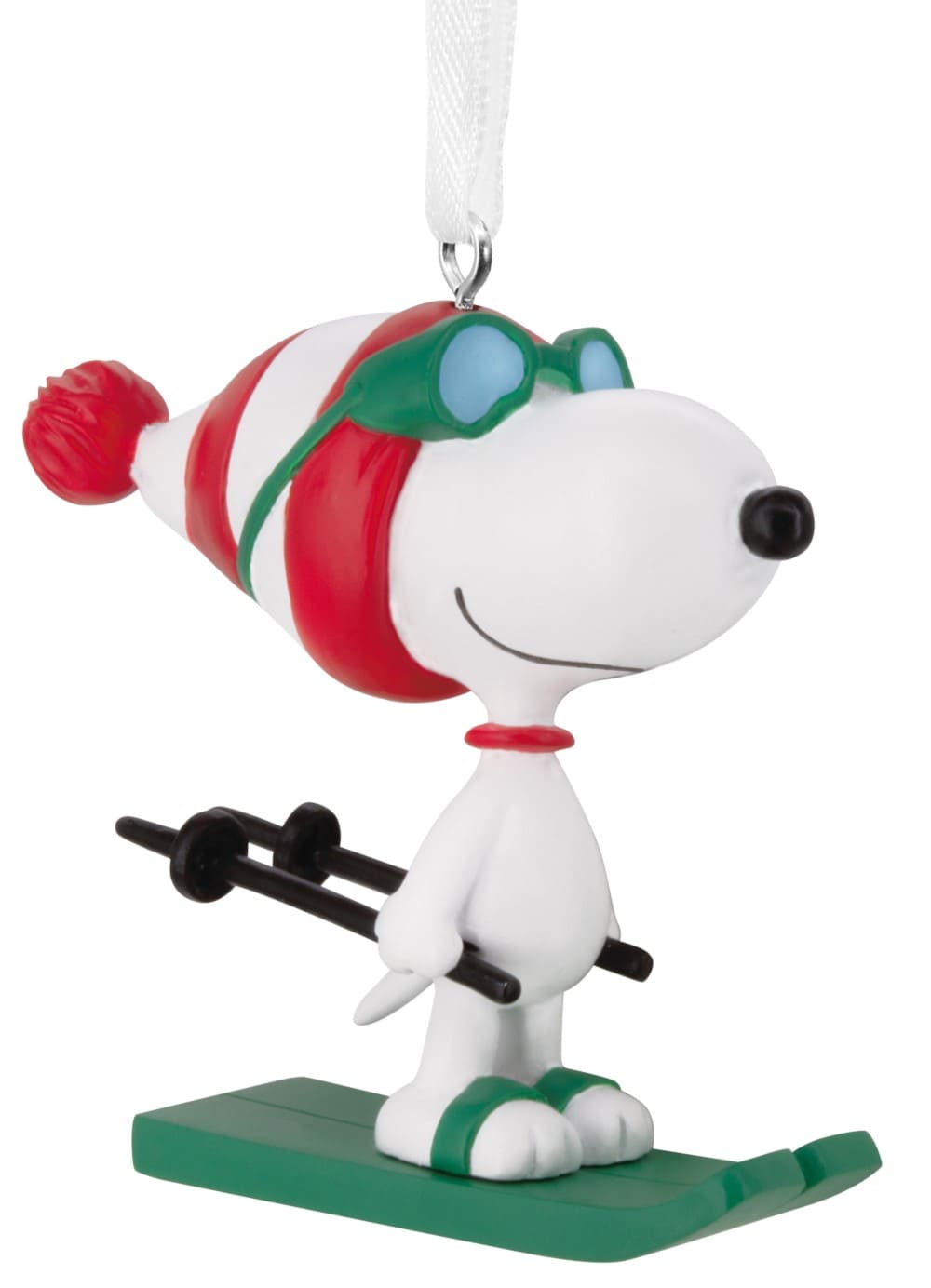 X-Mas Peanuts - Snoopy fährt Ski - 30206189 Hallmark Peanuts  Ornament Weihnachtsanhänger