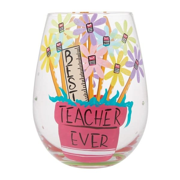 Lolita, Lolita Weinglas, Lolita Trinkglas, Lolita Stemless Glass, 6015287, Best Teacher Ever, Lolita Gläser, Lehrerin, Geschenk Lehrer