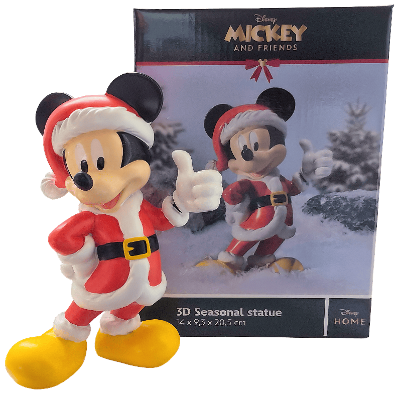 Weihnachtsfigur Micky Maus Weihnachtsmann - DN26210 - Christmas Inspirations Disney Figur Mickey Mouse Santa
