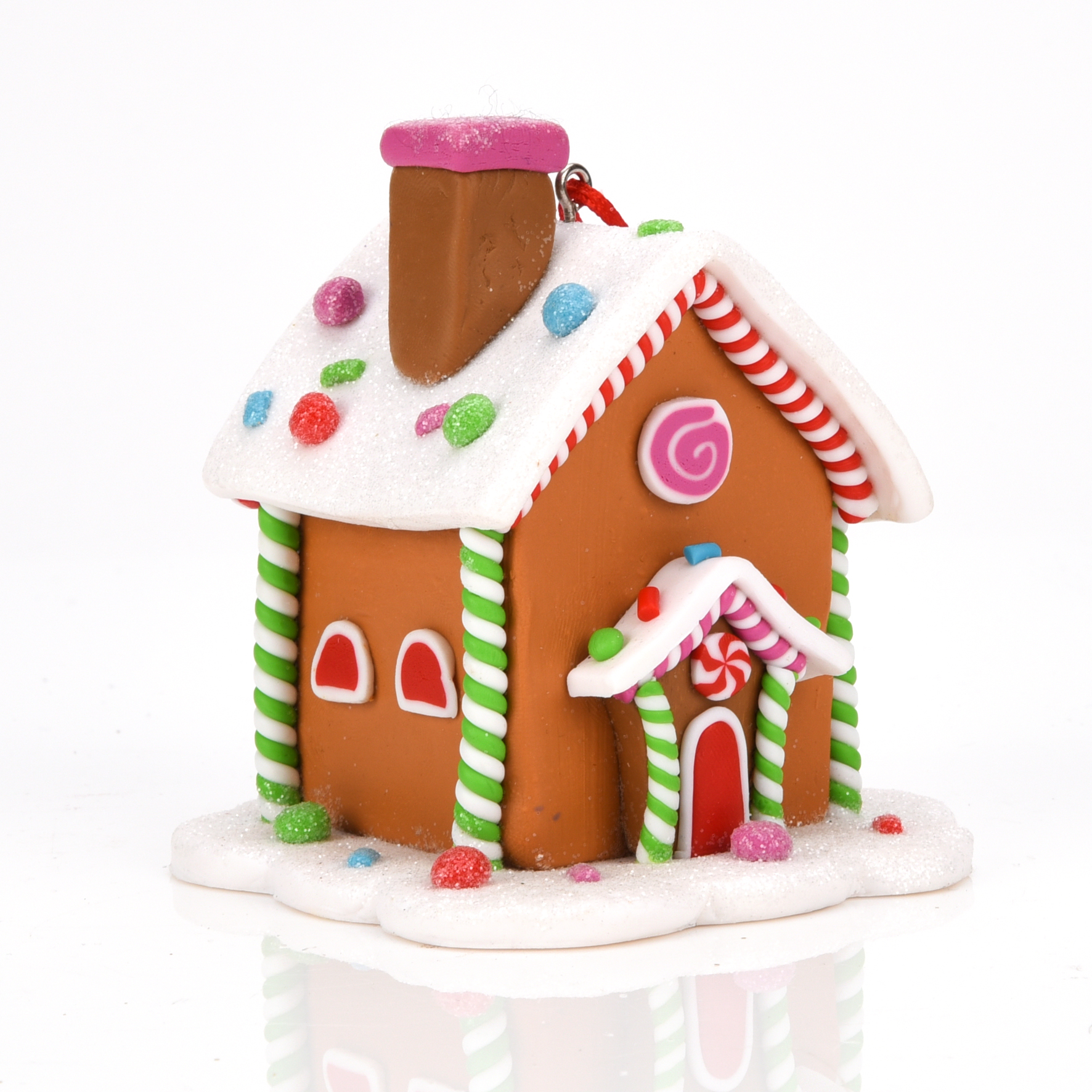 Widdop, Widdop Lebkuchenhaus, Weihnachtsanhänger, Weihnachtsornament, Weihnachtsschmuck, Gingerbread House Ornament, Lebkuchenhaus Weihnachtsanhänger