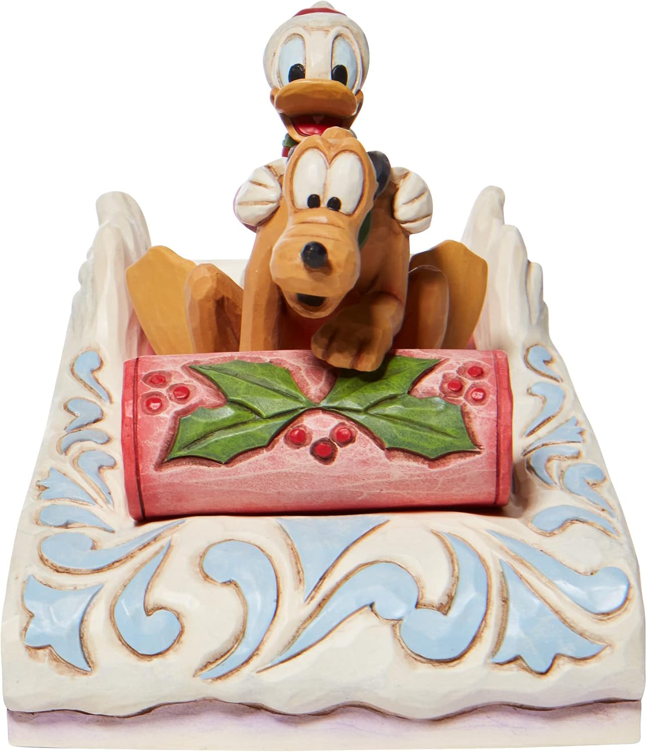 A Friendly Race Donald & Pluto - Donald & Pluto fahren Schlitten / DIsney Traditions 6008973