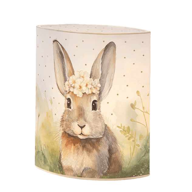 Tischlampe Hase Rosie - Dekolampe Hase / 64832 Gilde LED Stimmungslicht Dekoleuchte