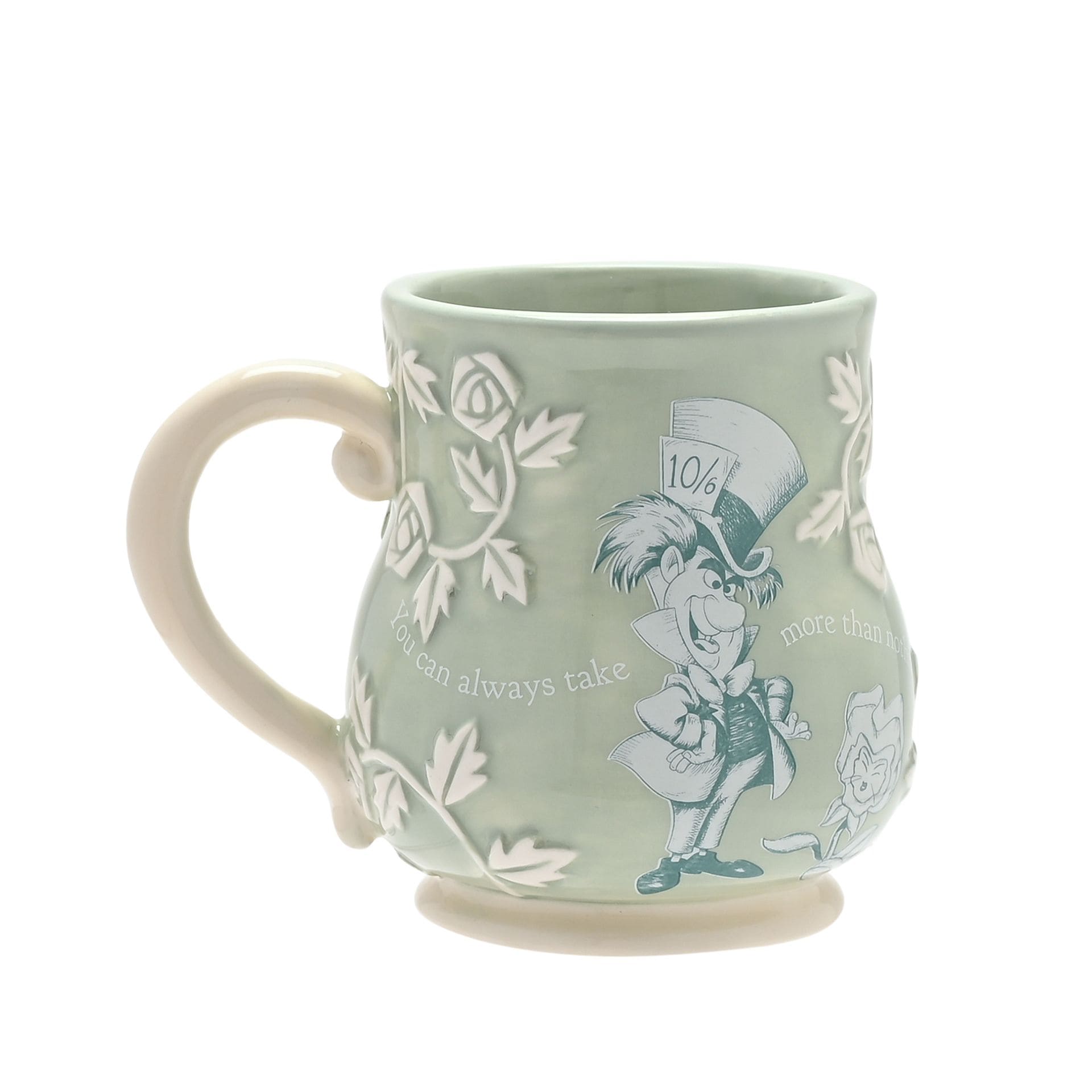 Disney Geschirr, Disney Widdop, DI2242, Disney Becher, Tasse, Disney Home Decor, Alice im Wunderland Kaffeebecher, Teebecher, Mug, Der verrückte Hutmacher, Mad Hatter