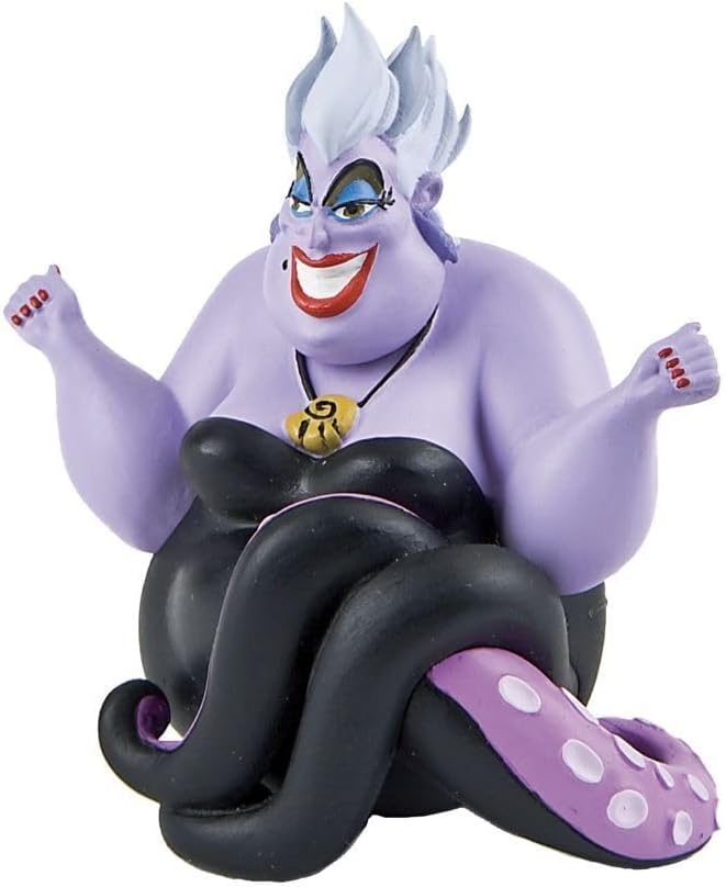 Arielle - Meerhexe Ursula /  Walt Disney Spielfigur - Tortenfigur - Disneyfigur Bullyland 12357