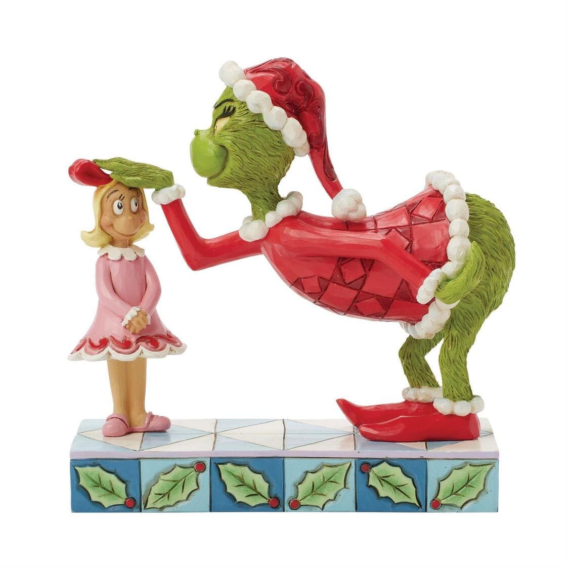 Grinch Patting Cindy-Lou / Grinch streichelt Cindy-Lou - Grinch by Jim Shore 6017061