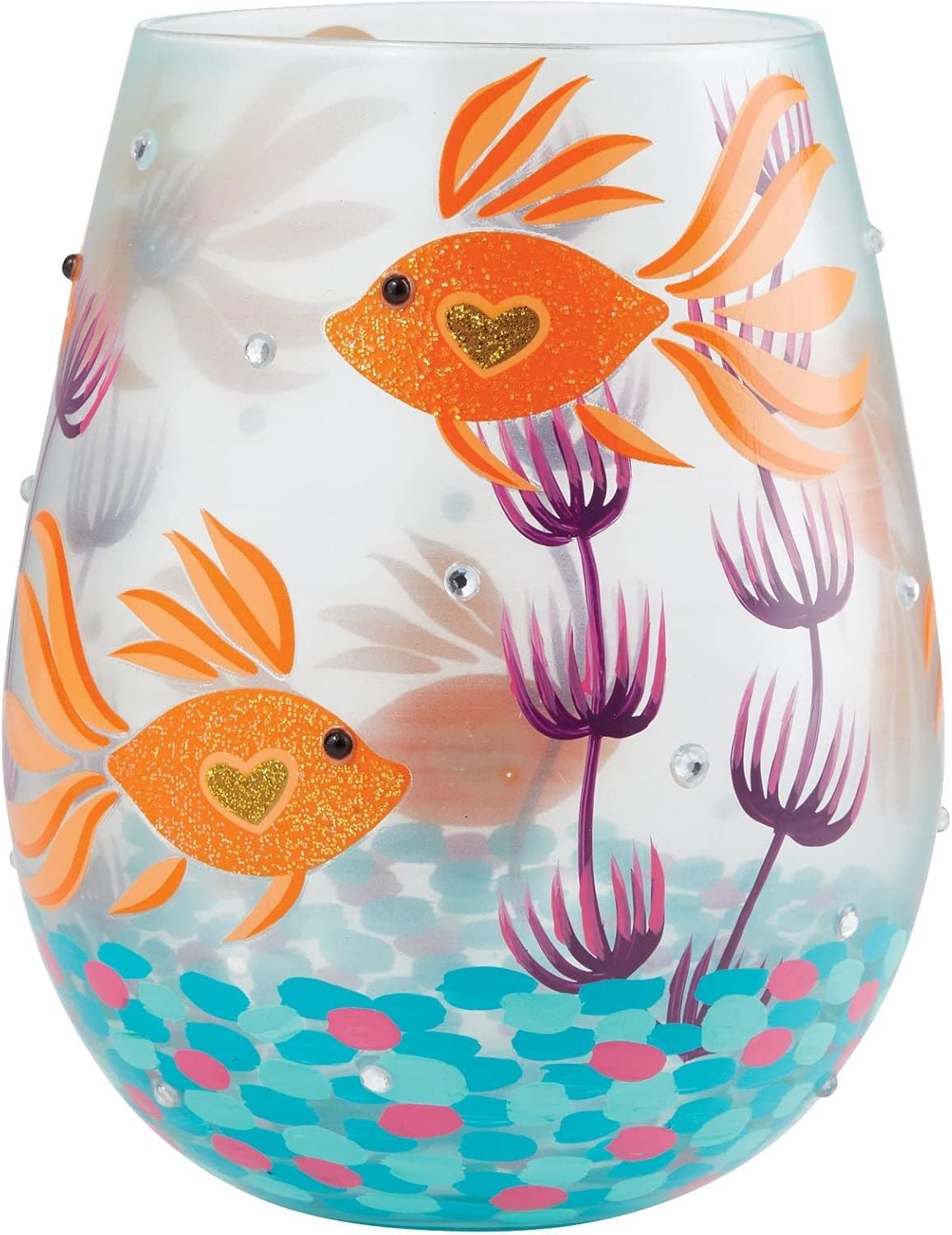 Trinkglas - Turquoise Waters / Tropische Fische - Lolita Stemless Trinkglas 6009214