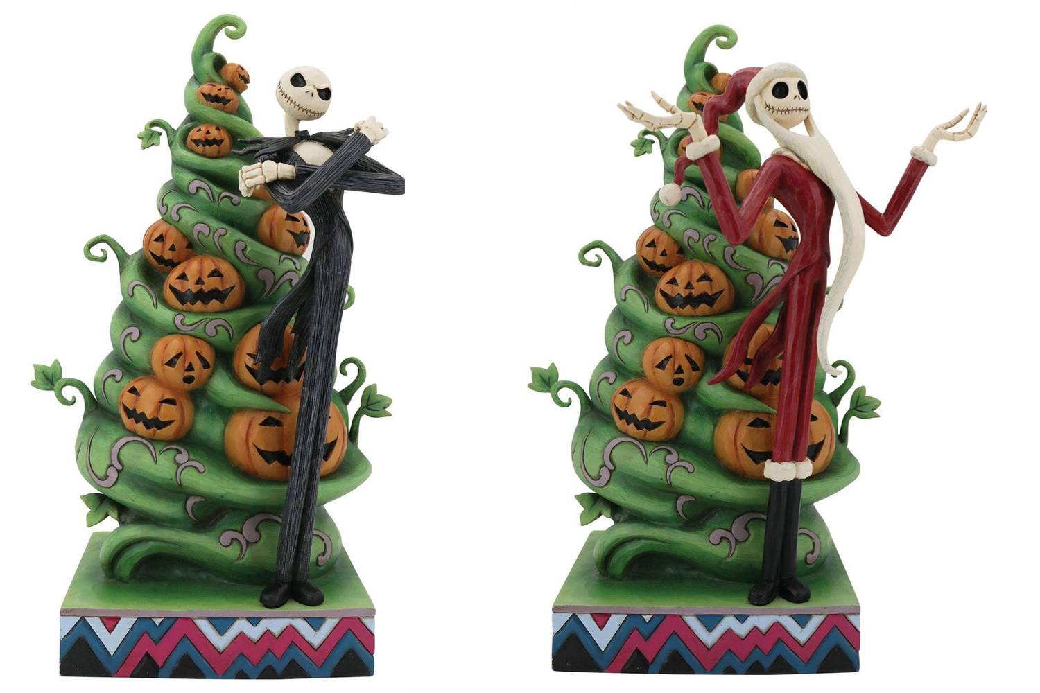 Disney Traditions, Jim Shore, 6013055, Jack Skellington Halloween - X-Mas, Santa Jack, Nightmare Before Christmas, Jim Shore Disneyfigur, Jim Shore Disney Traditions, Jim Shore Jack Skellington, Disney Traditions Santa Jack