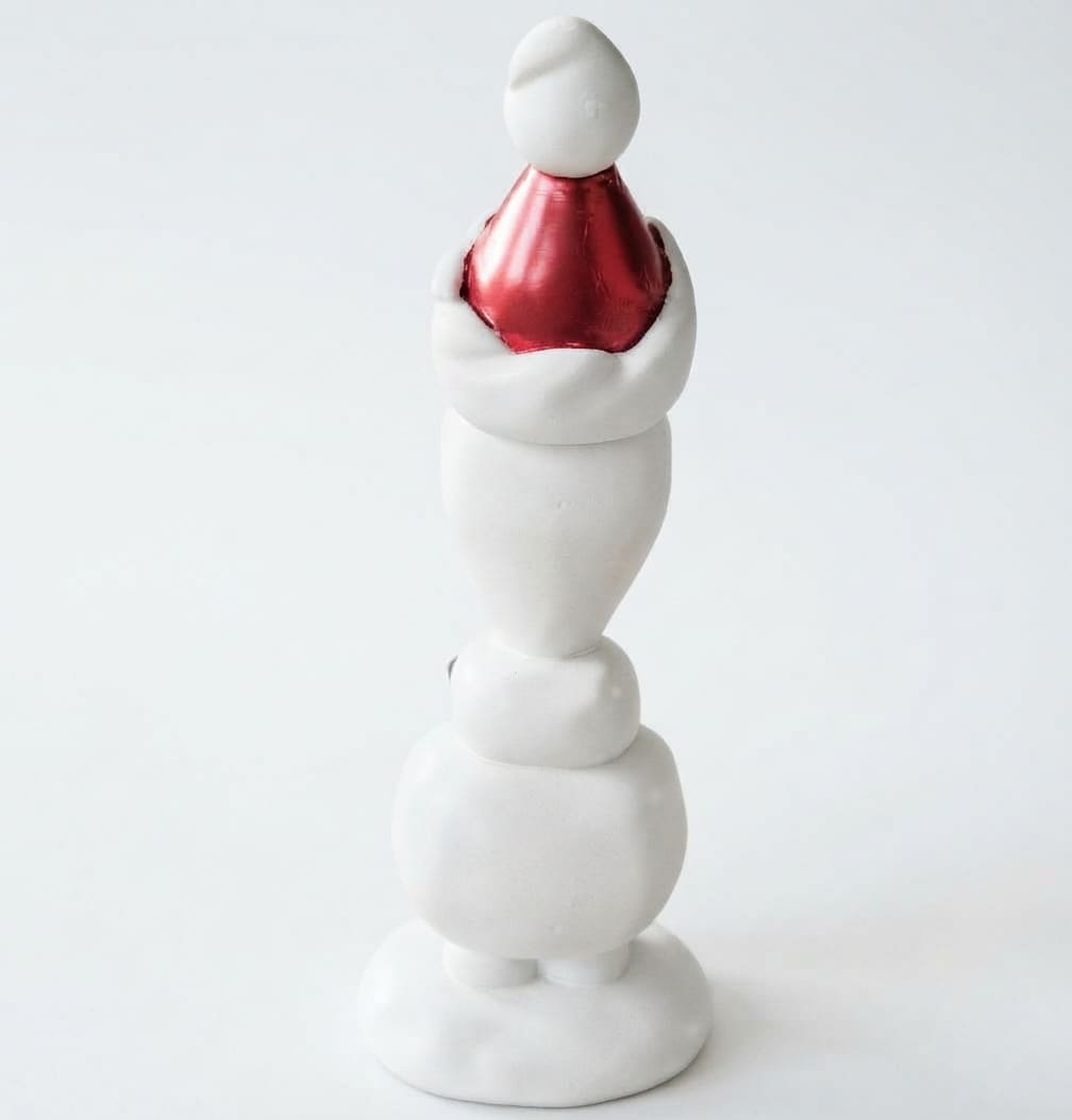 Weihnachtsfigur Frozen Olaf mit Weihnachtsmütze B-Ware !!! - DN26234 - Christmas Inspirations Disney Figur Olaf