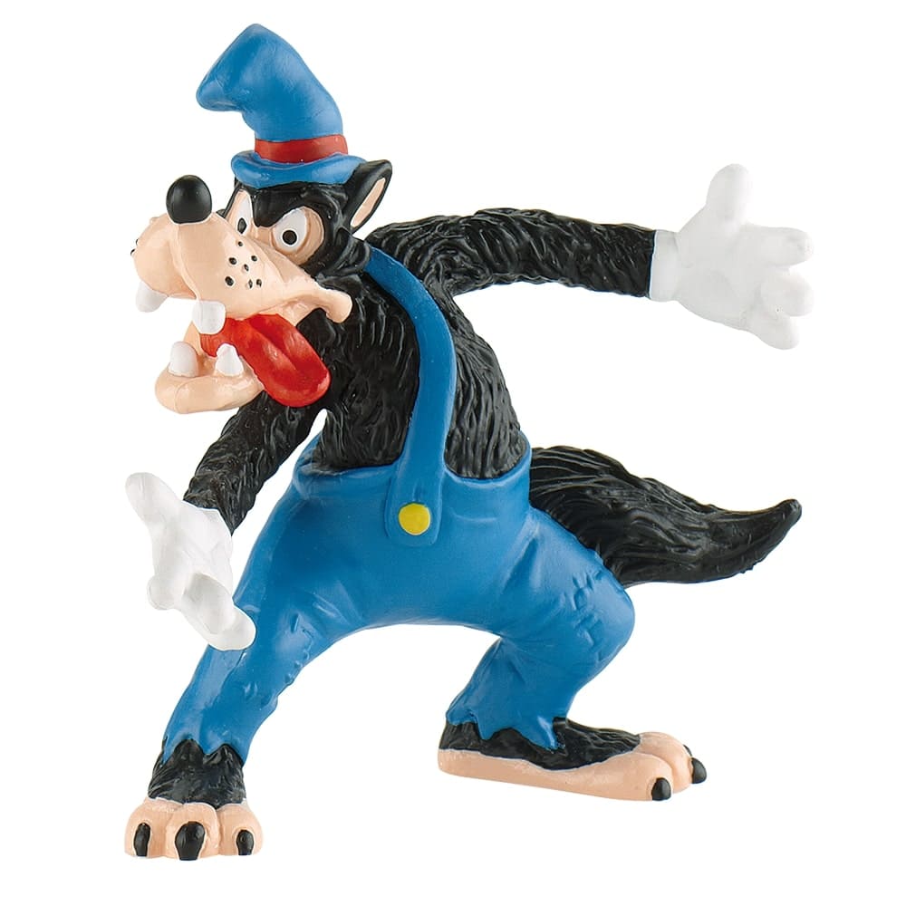 Bullyland, Die drei kleinen Schweinchen, Ede Wolf, Disneyfigur, 12493