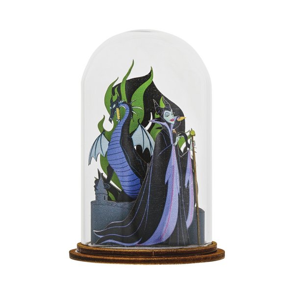 Kloche, Enchanting Disney Collection, A30621, Mistress of all Evil, Malefiz Kloche, Dornröschen Kloche, Sleeping Beauty Kloche,  Disney Glaskuppel