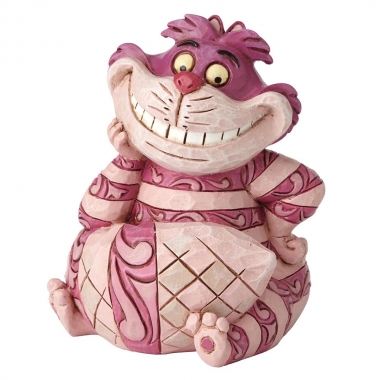 Disney Traditions, Jim Shore - Mini Cheshire Cat / Mini Grinsekatze, Alice in Wonderland / Alice im Wunderland