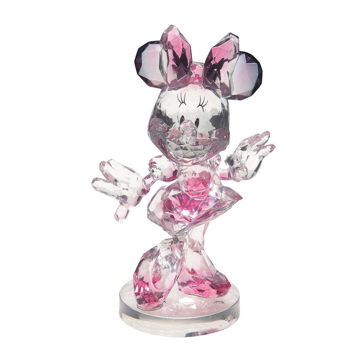 Licensed Facets Collection, Disney Facets, Facettenfigur, Acrylfigur, Kristallfigur, Disneyfigur Kristall, Disney Minnie Maus, Minnie Mouse, Facettenfigur, 6013331, Disney Facets Minnie