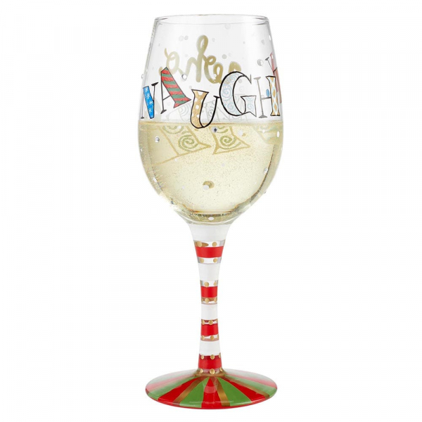 Weihnachtsglas - Naughty... Who, Me? - Lolita Weinglas 6004434