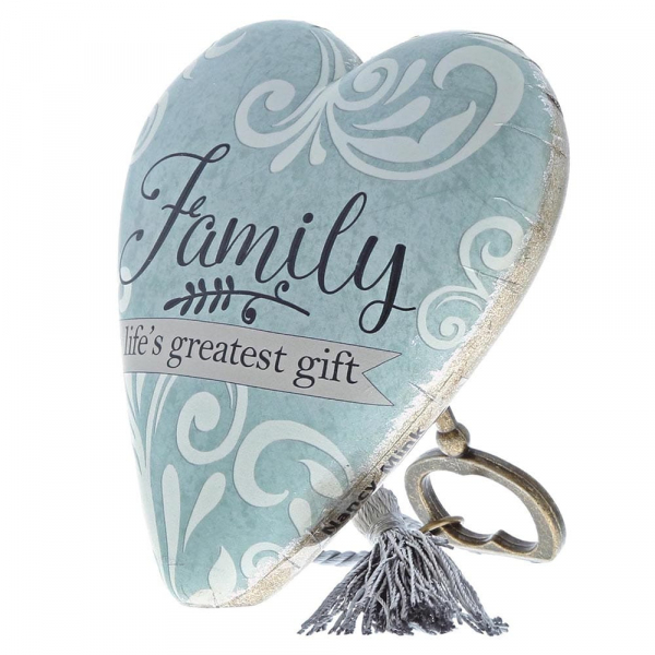 Demdaco, Art Hearts, Key To My Heart, -100348093, Familie ist das größte Geschenk im Leben, Geschenk Familie