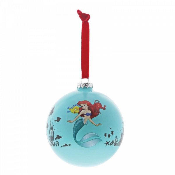 Enchanting Disney Collection, Disney Weihnachten, Disney Weihnachtskugel, A29681, Arielle, Life is Bubbles, Arielle Weihnachtskugel