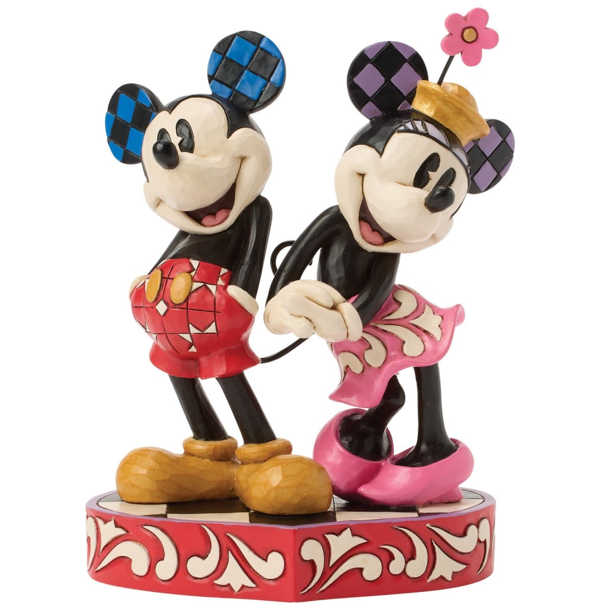 Tails of True Love  - 6017844 Jim Shore Disney Traditions Disney Figur - Mickey & Minnie