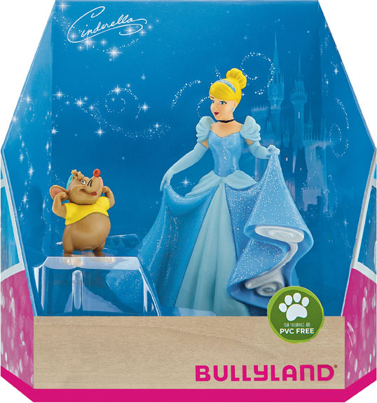 Bullyland, Cinderella, Jacques, Geschenkset, 13438, Disney Geschenkset, Disneyfigur, Spielfigur, Tortenfigur, Maus, Cinderella Maus, Gus